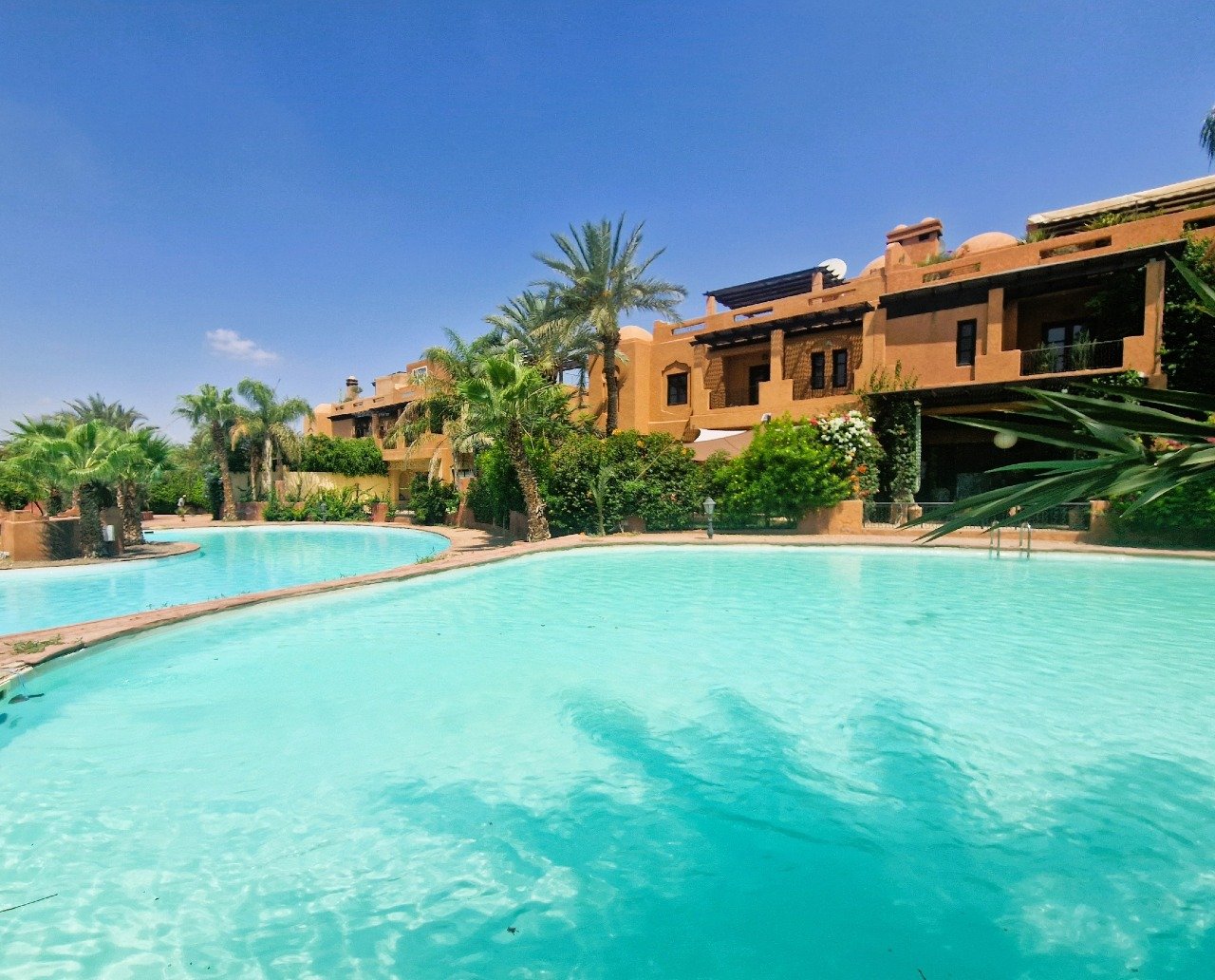 Superbe Villa Rénovée à Louer meublée – Palmeraie, Résidence River Palm