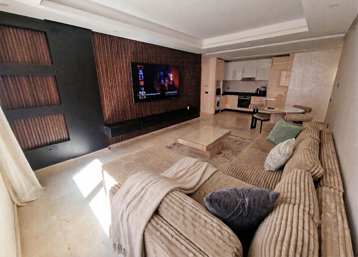 Bel Appartement Haut Standing – Semlalia, à 5 min de Guéliz