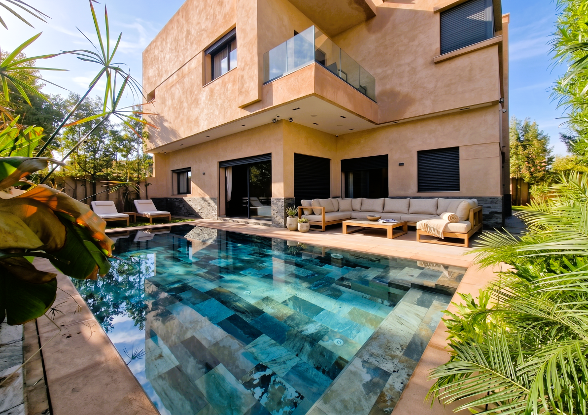 Luxueuse Villa meublée avec piscine en LLD à Noria Golf