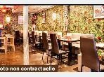Local Commercial avec terrasse aménagé pour café/restaurant ou salon de thé CHIC bien situé à TALBORJET - centre d'Agadir